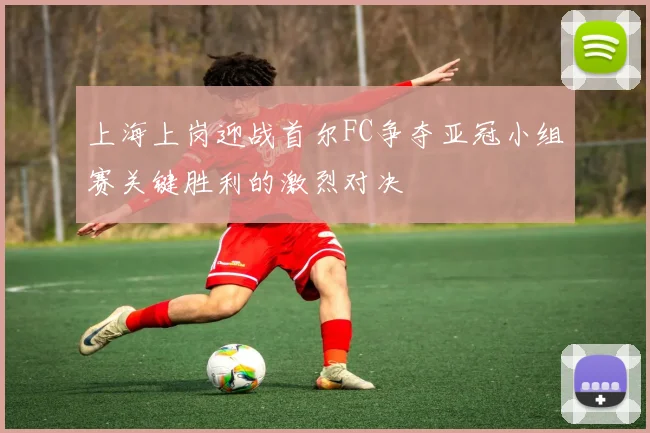 上海上岗迎战首尔FC争夺亚冠小组赛关键胜利的激烈对决